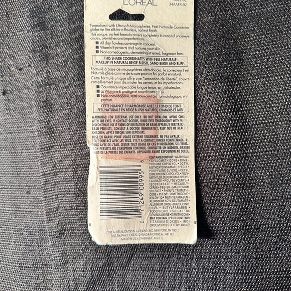 L'Oreal Feel Naturale Concealer - Medium Tan - Picture 2 of 4